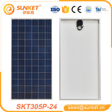 high power 5BB solar cells for poly 305w pv module in solar water pump